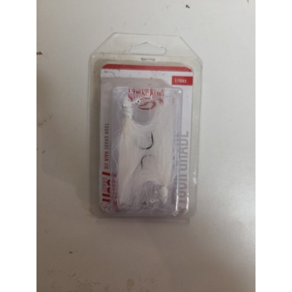 Strike‎ King Tour Grade Hair Jigs 1/16 Oz White